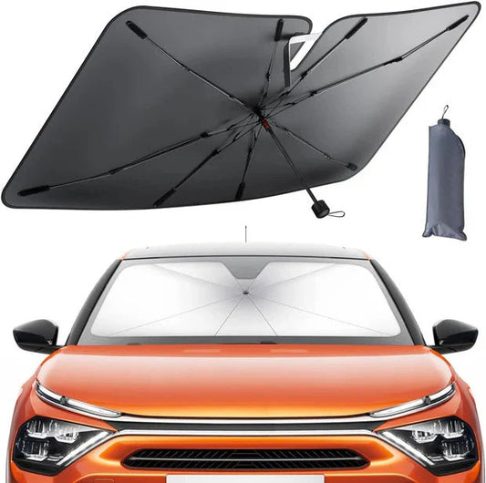 ☀️ Keeps Your Car Cool & Protects Interior from UV Damage | واقي شمس للزجاج الأمامي للسيارة