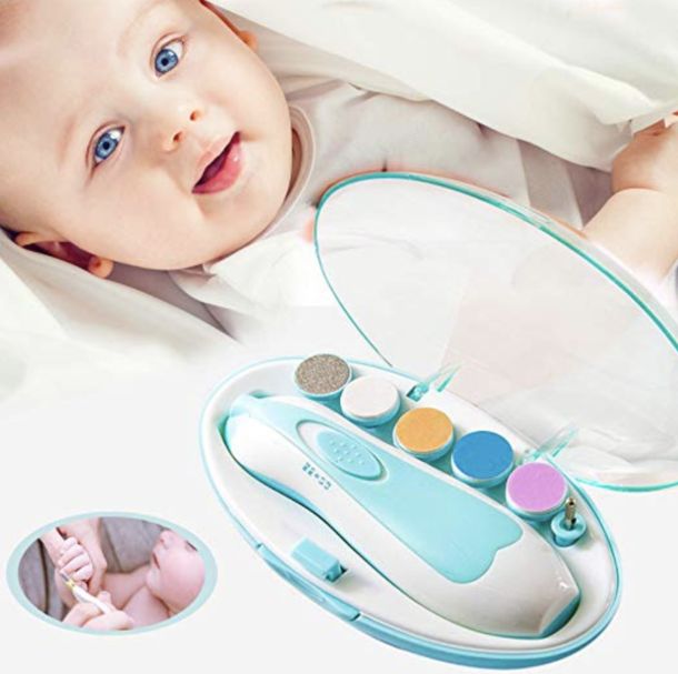 Baby Nail Trimmer – Electric Baby Nail Clipper for Newborns & Toddlers