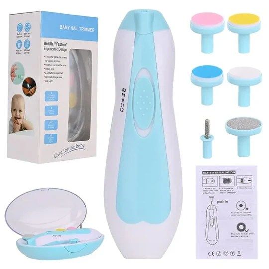 Baby Nail Trimmer – Electric Baby Nail Clipper for Newborns & Toddlers