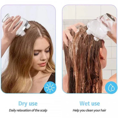 🔥 Electric Scalp & Body Massager – Full Body Relaxation Anywhere